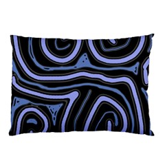 Blue abstract design Pillow Case