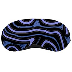 Blue abstract design Sleeping Masks