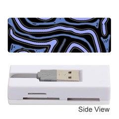 Blue abstract design Memory Card Reader (Stick) 