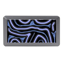 Blue abstract design Memory Card Reader (Mini)