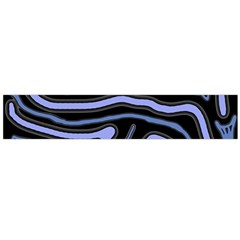 Blue Abstract Design Flano Scarf (large) by Valentinaart