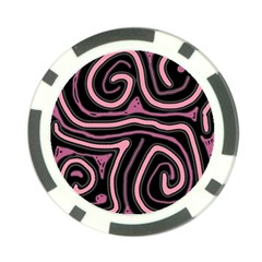 Decorative Lines Poker Chip Card Guards (10 Pack)  by Valentinaart