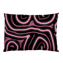 Decorative Lines Pillow Case (two Sides) by Valentinaart