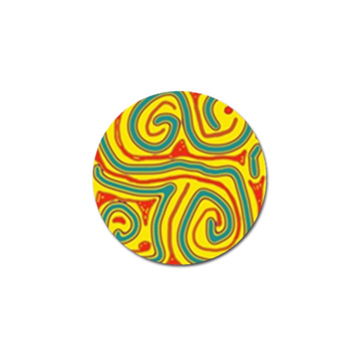 Colorful decorative lines Golf Ball Marker (10 pack)