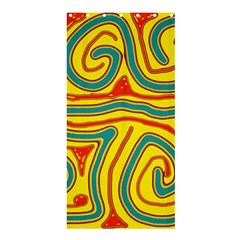 Colorful decorative lines Shower Curtain 36  x 72  (Stall) 