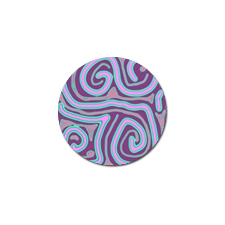 Purple lines Golf Ball Marker