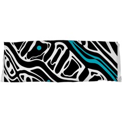 Blue, Black And White Abstract Art Samsung Galaxy Nexus S I9020 Hardshell Case