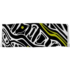 Yellow, Black And White Abstract Art Samsung Galaxy Nexus S I9020 Hardshell Case