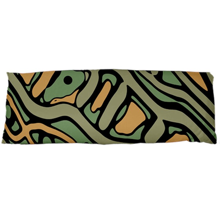 Green abstract art Body Pillow Case Dakimakura (Two Sides)