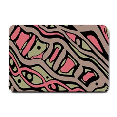 Decorative Abstract Art Small Doormat  by Valentinaart