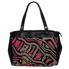 Decorative Abstract Art Office Handbags by Valentinaart