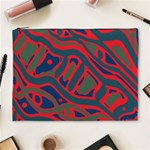 Red and green abstract art Cosmetic Bag (XL) Front