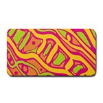 Orange hot abstract art Medium Bar Mats 16 x8.5  Bar Mat