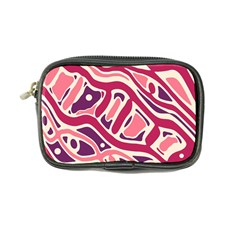 Pink And Purple Abstract Art Coin Purse by Valentinaart