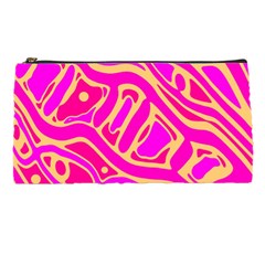 Pink Abstract Art Pencil Cases