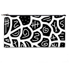 Black And White Playful Design Pencil Cases