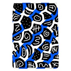 Blue Playful Design Flap Covers (l)  by Valentinaart