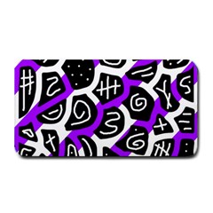 Purple Playful Design Medium Bar Mats by Valentinaart