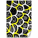 Yellow playful design Canvas 20  x 30   19.62 x28.9  Canvas - 1