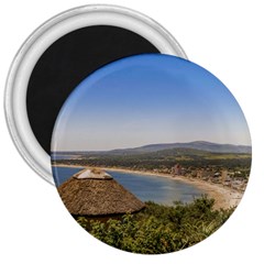 Landscape Aerial View Piriapolis Uruguay 3  Magnets by dflcprints