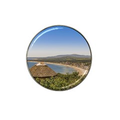 Landscape Aerial View Piriapolis Uruguay Hat Clip Ball Marker by dflcprints