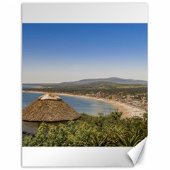 Landscape Aerial View Piriapolis Uruguay Canvas 18  X 24   by dflcprints