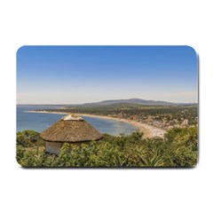 Landscape Aerial View Piriapolis Uruguay Small Doormat  by dflcprints