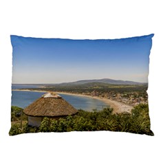 Landscape Aerial View Piriapolis Uruguay Pillow Case by dflcprints