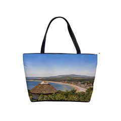 Landscape Aerial View Piriapolis Uruguay Shoulder Handbags