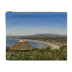 Landscape Aerial View Piriapolis Uruguay Cosmetic Bag (xl) by dflcprints