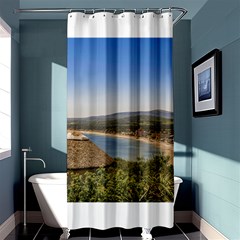 Landscape Aerial View Piriapolis Uruguay Shower Curtain 36  X 72  (stall) 