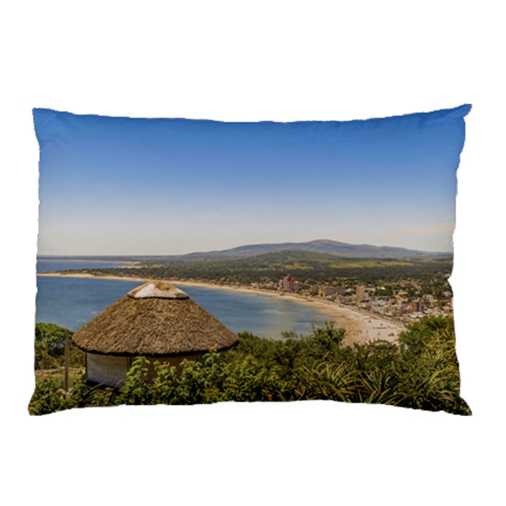 Landscape Aerial View Piriapolis Uruguay Pillow Case (Two Sides)