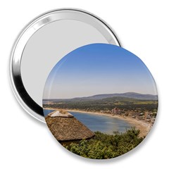 Landscape Aerial View Piriapolis Uruguay 3  Handbag Mirrors by dflcprints