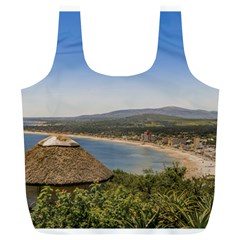 Landscape Aerial View Piriapolis Uruguay Full Print Recycle Bags (l)  by dflcprints