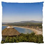 Landscape Aerial View Piriapolis Uruguay Large Flano Cushion Case (One Side) Front