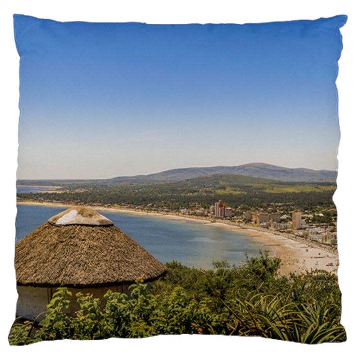 Landscape Aerial View Piriapolis Uruguay Large Flano Cushion Case (One Side)