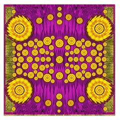  Orange Tree As Pop Art Large Satin Scarf (square)