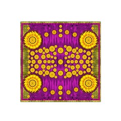  Orange Tree As Pop Art Satin Bandana Scarf