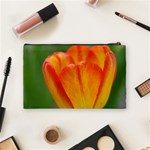 Orange Tulip M Cosmetic Bag (Medium)  Back