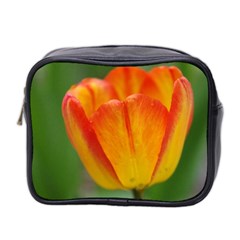 Orange Tulip M Mini Toiletries Bag 2-side by PhotoThisxyz