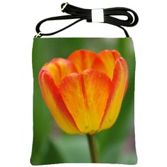 Orange Tulip Shoulder Sling Bags