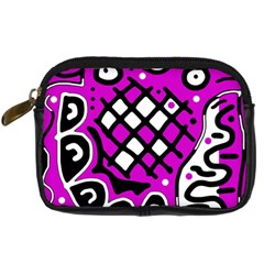 Magenta High Art Abstraction Digital Camera Cases