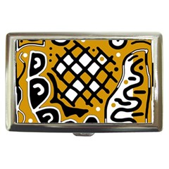 Yellow High Art Abstraction Cigarette Money Cases