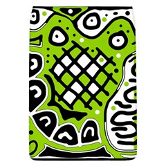 Green High Art Abstraction Flap Covers (l) 