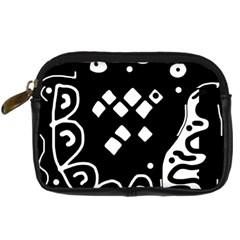 Black And White High Art Abstraction Digital Camera Cases