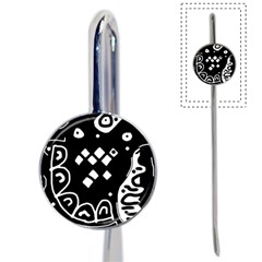 Black And White High Art Abstraction Book Mark