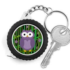 Purple Owl Measuring Tapes by Valentinaart