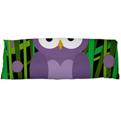 Purple Owl Body Pillow Case (dakimakura)