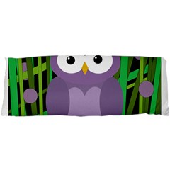 Purple Owl Samsung Galaxy Sl I9003 Hardshell Case by Valentinaart