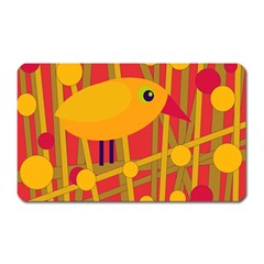 Yellow Bird Magnet (rectangular)